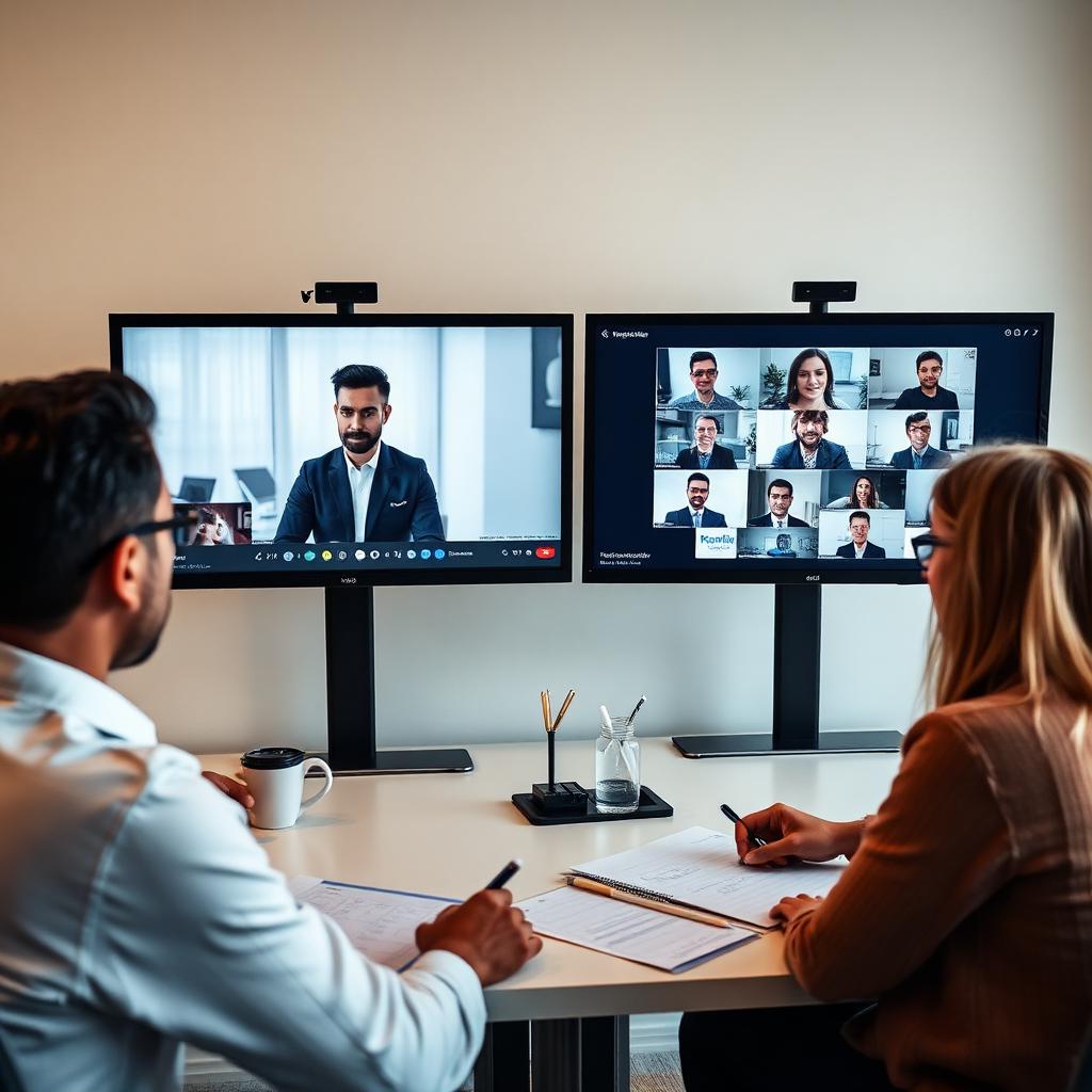 Équipe de services face à un mix de clients étrangers et tunisiens