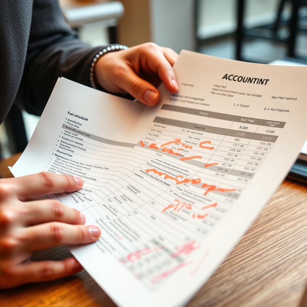 Analyse d’un barème d’honoraires comptables