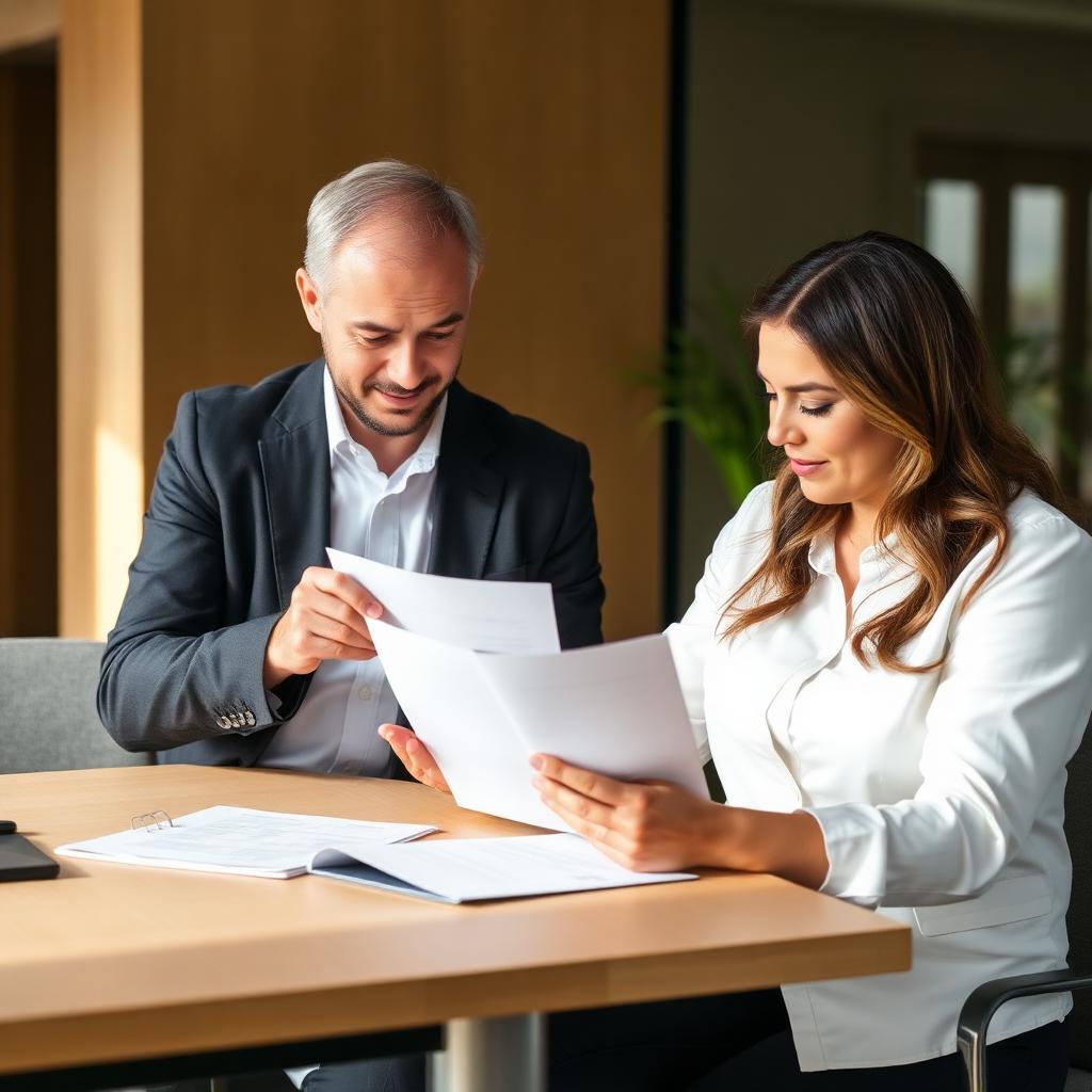 Deux professionnels comparent les critères d’un comptable